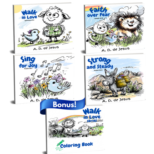 Walk in Love: Children's Book Bundle