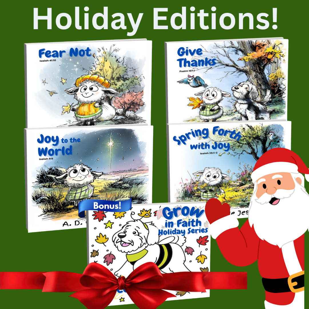 Wholesome Children's Holiday Book Set