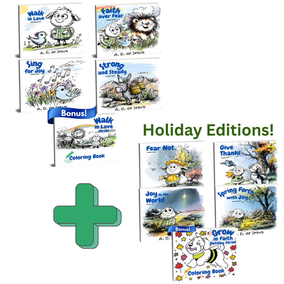 Wholesome Children's 10 Book Set