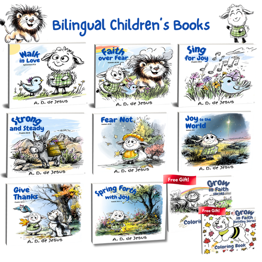 Children's Bilingual 10 Book Bundle