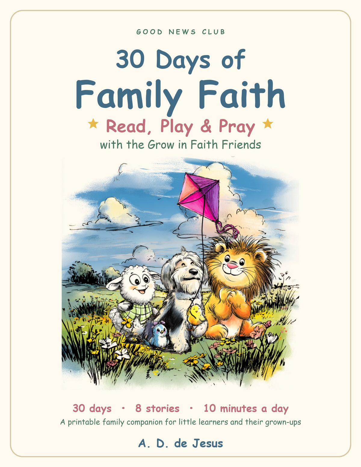 30 Days of Family Faith printable family companion cover