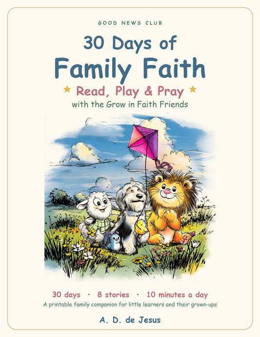 30 Days of Family Faith printable family companion cover